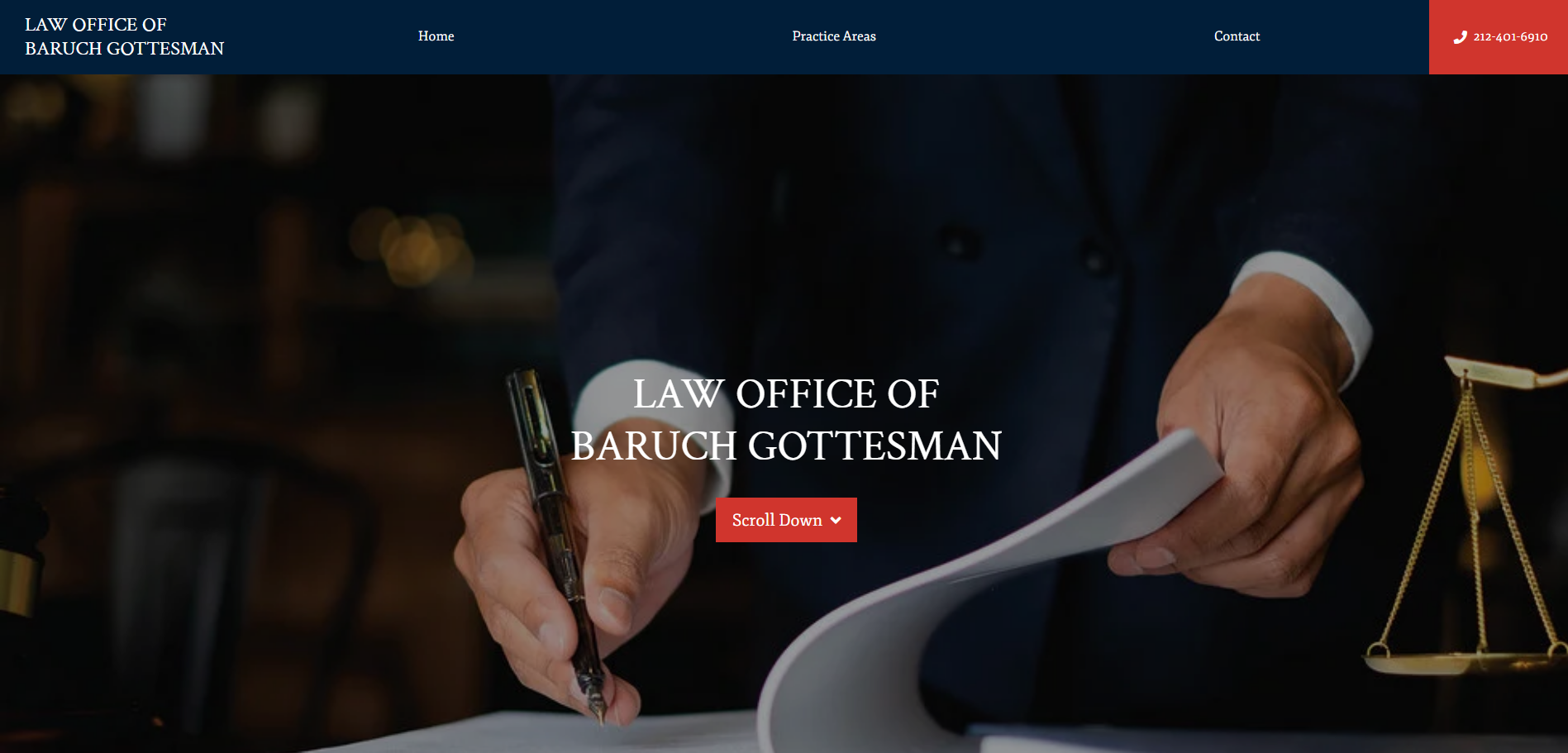 Gottesman Legal Law Office of Baruch Gottesman - 律所 - 61TRO案件查询网站